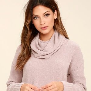 BB DAKOTA Marcilly Light Blush Sweater Cowl NWT